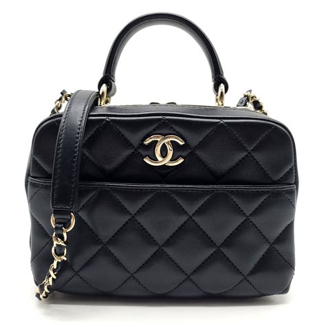 chanel mini bowling bag trendy|chanel bowling bag price.